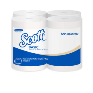 KCP Toalla rollo Scott Basic 4x200m (30228197)