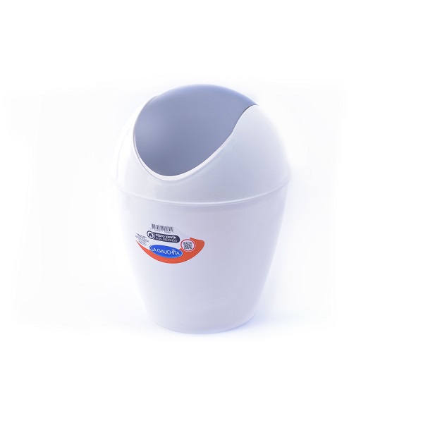 CESTO Redondo tapa vaiven 6L (25-0013)