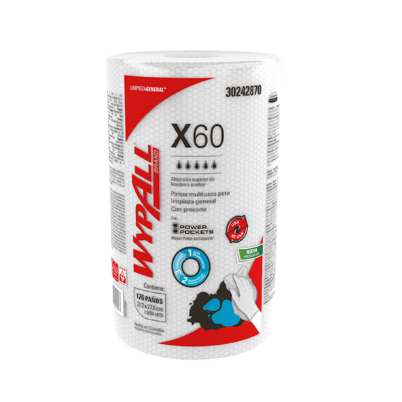 ​KCP WYPALL X60 rollo 176 paños (30242870)