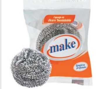 Esponja Acero Inoxidable Make 50gr