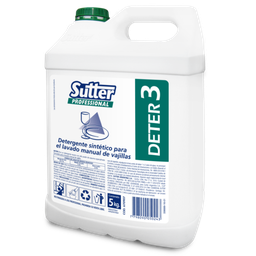 DETER 3 5L detergente concentrado profesional