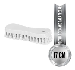 CEPILLO MANO POLY PBT Blanco (40841) A