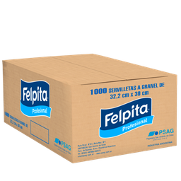 Servilleta 32x30cm caja 1000u FELPITA