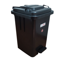 Contenedor Negro con pedal 60L (M)